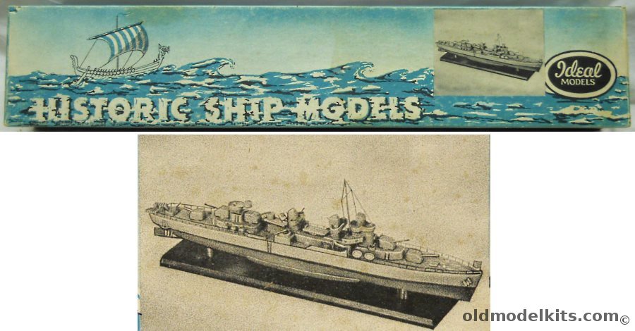 Ideal Aeroplane & Supply USS O'Bannon DD450 - 18 Inch Long Fletcher Class Destroyer - Wooden Model Kit, 1506 plastic model kit